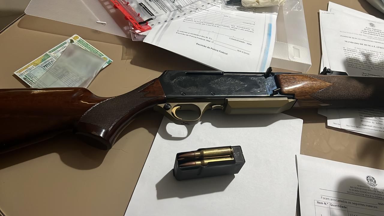 Armas apreendidas - Foto: Pol&iacute;cia Federal/Divulga&ccedil;&atilde;o
